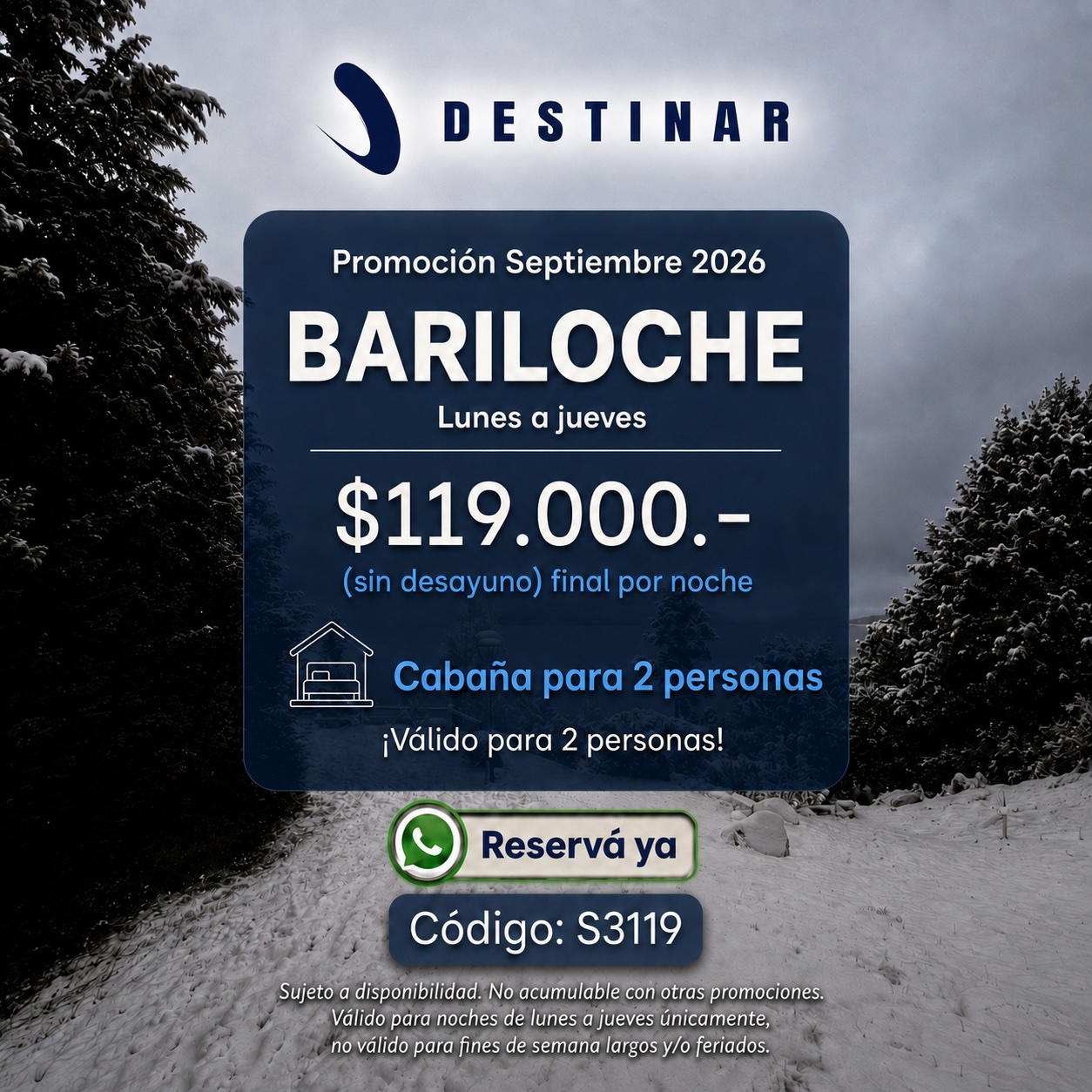 Promoción Bariloche
